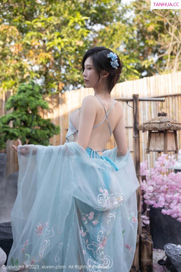 陈若依 抖娘利世 [XiuRen]高清写真图 2023.06.28 No.6991 利世 古装美腿第18张图片